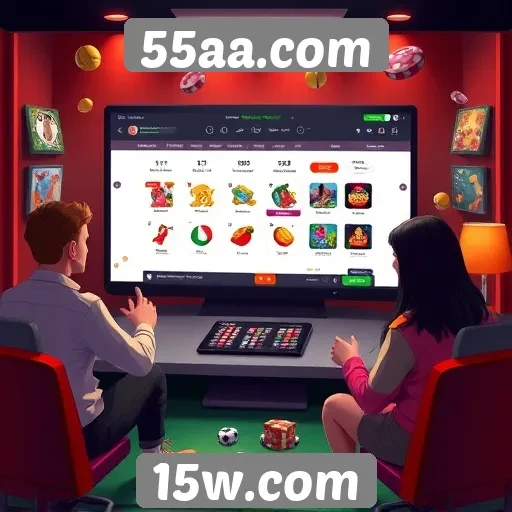 Experiência do usuário na plataforma 55aa.com